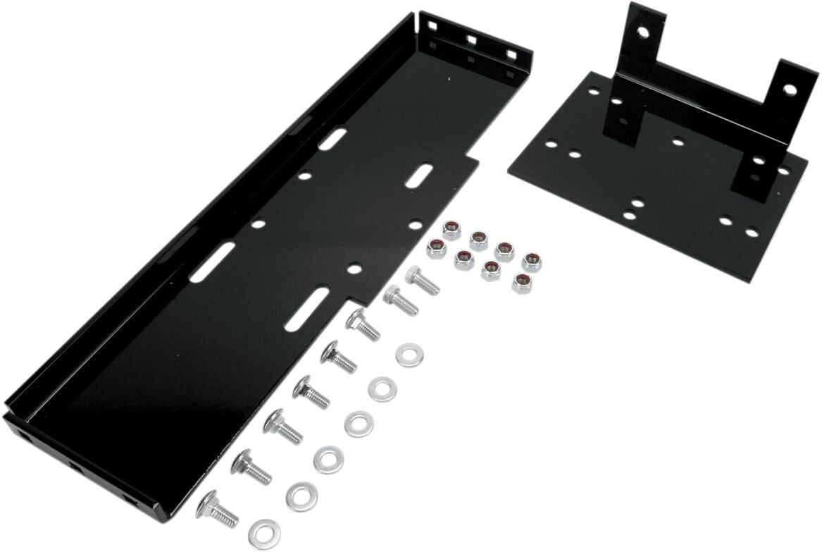 WINCH MOUNT MUD UTV POL