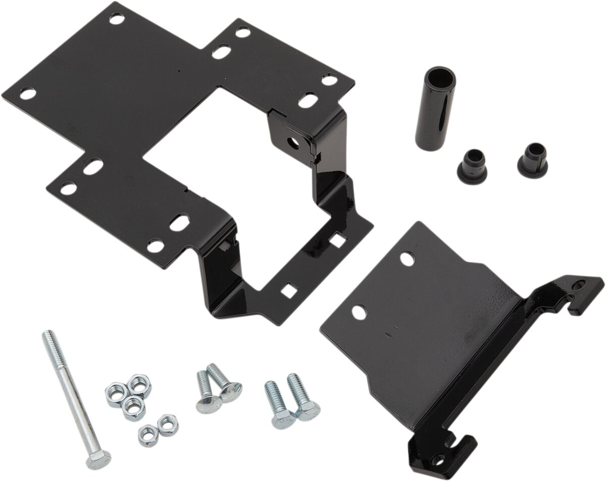 WINCH MOUNT MUD UTV POL