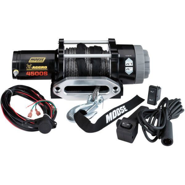 WINCH 4500LB W/SYN RP MSE