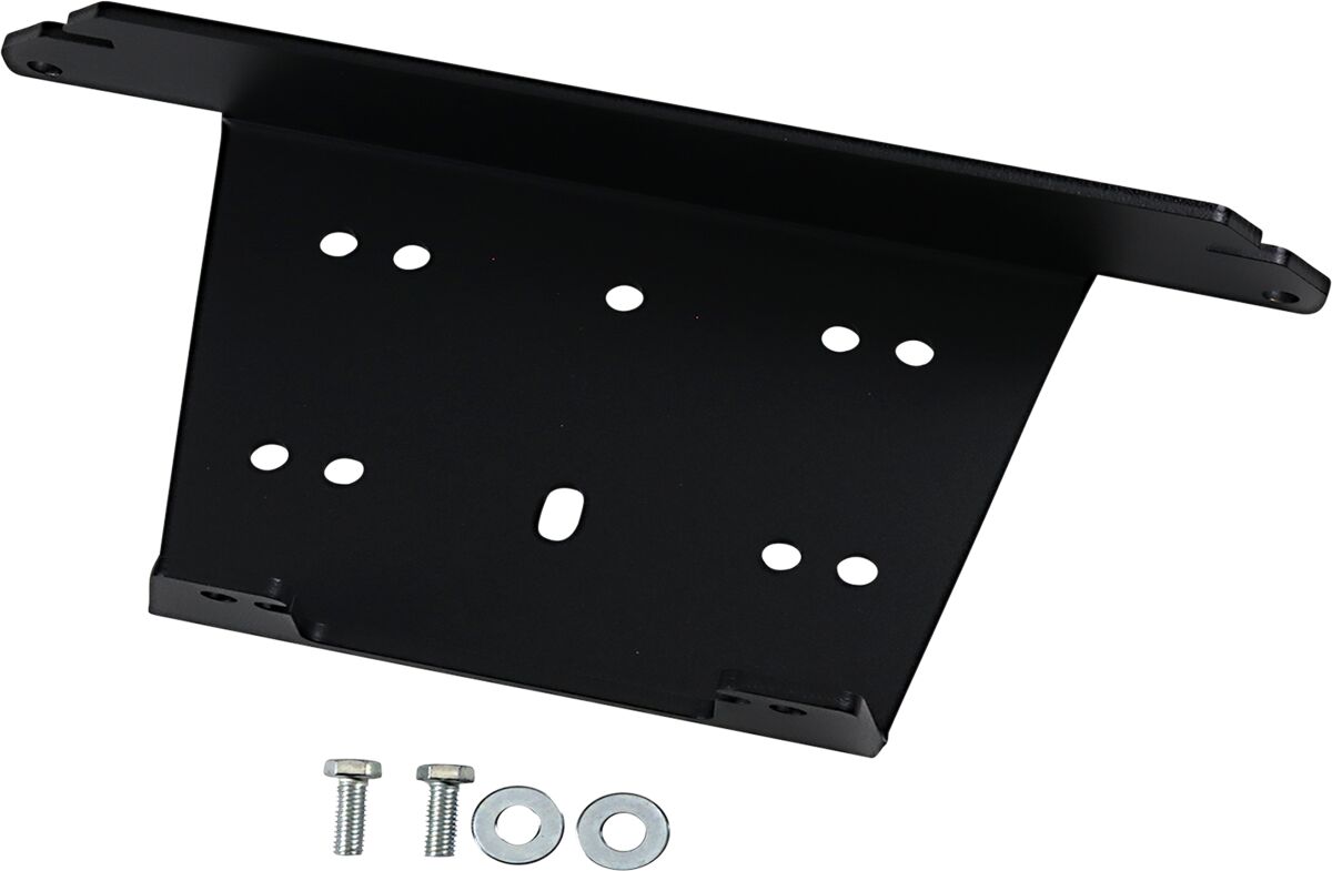 WINCH MOUNT MUD UTV POL
