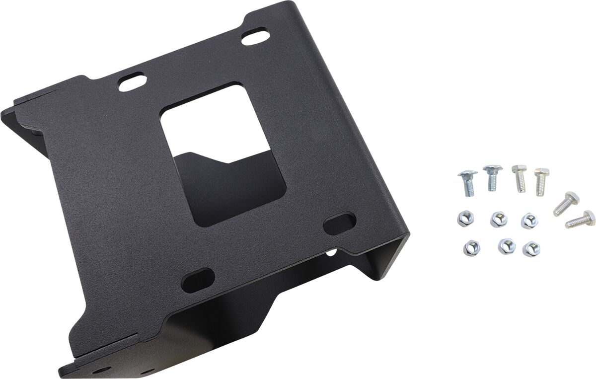 WINCH MOUNT MUD ATV POL