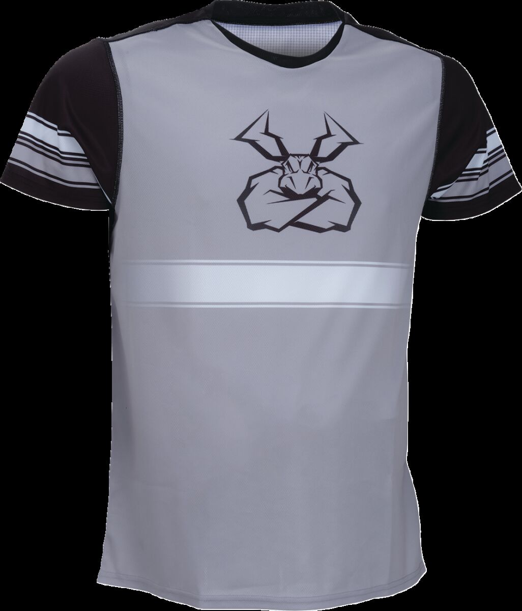JERSEY MTB MOOSE BLACK/GRAY SM