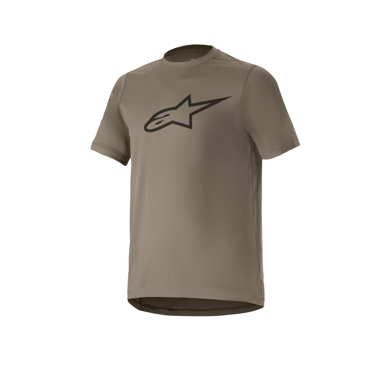JERSEY SS A-DURA BROWN L
