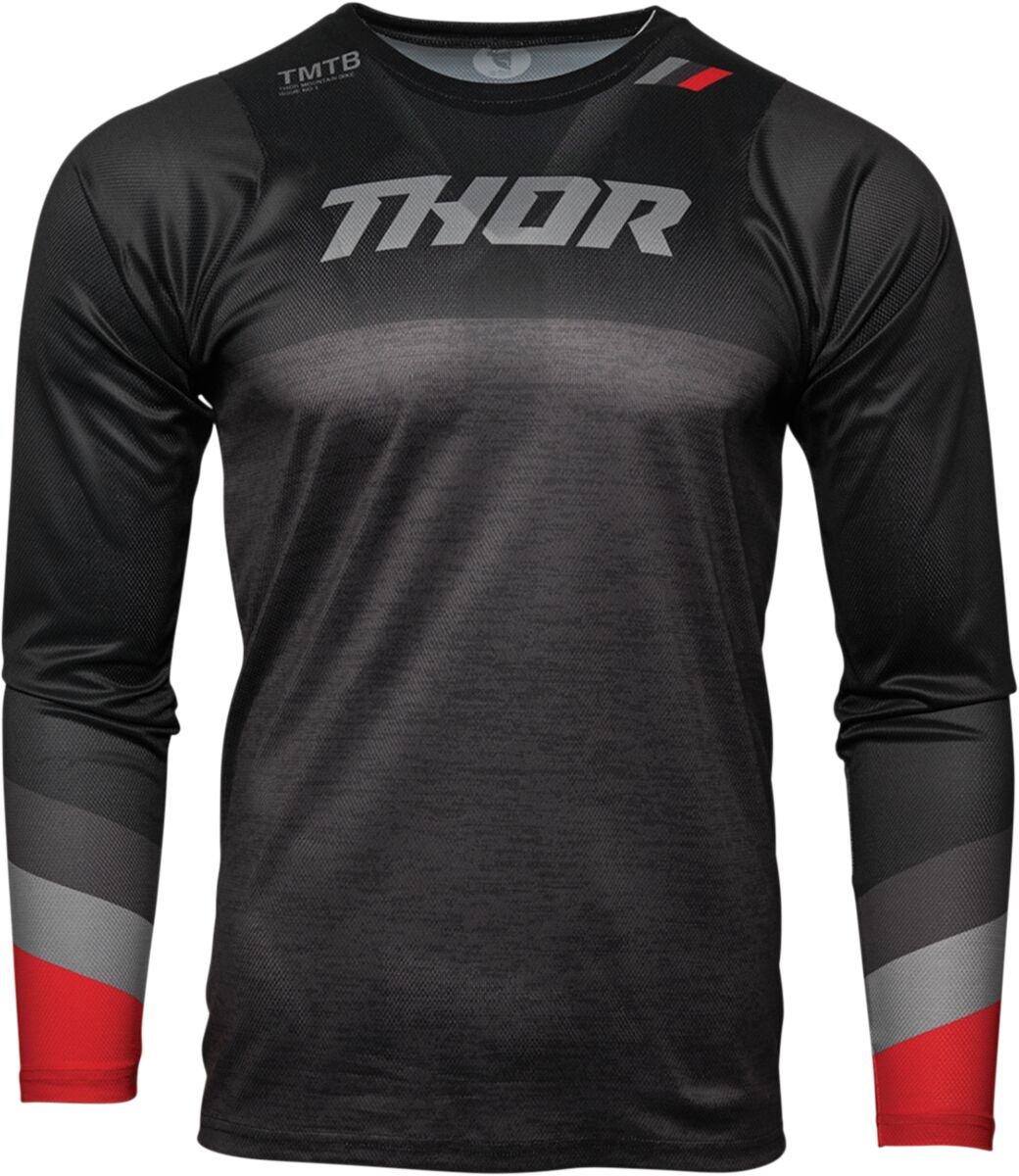 JERSEY ASSIST LS BK/GY LG