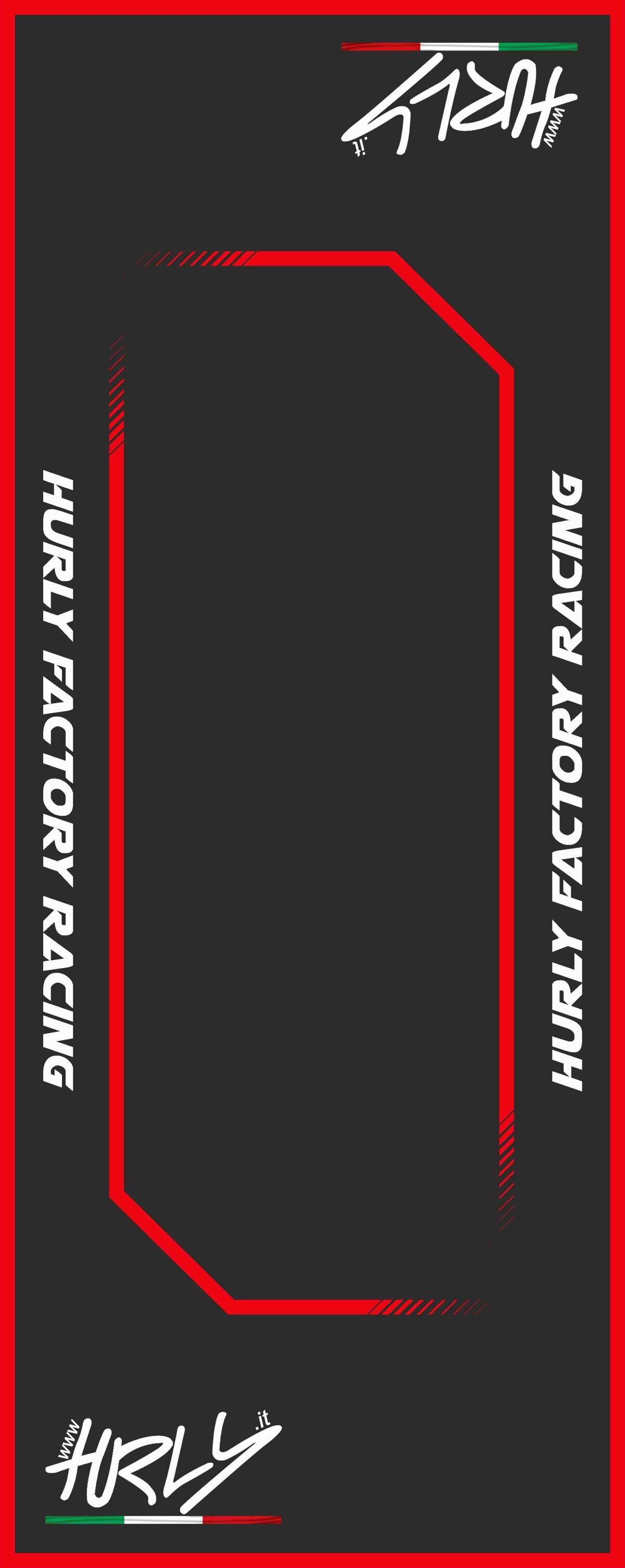 MAT HURLY 53X100 RED