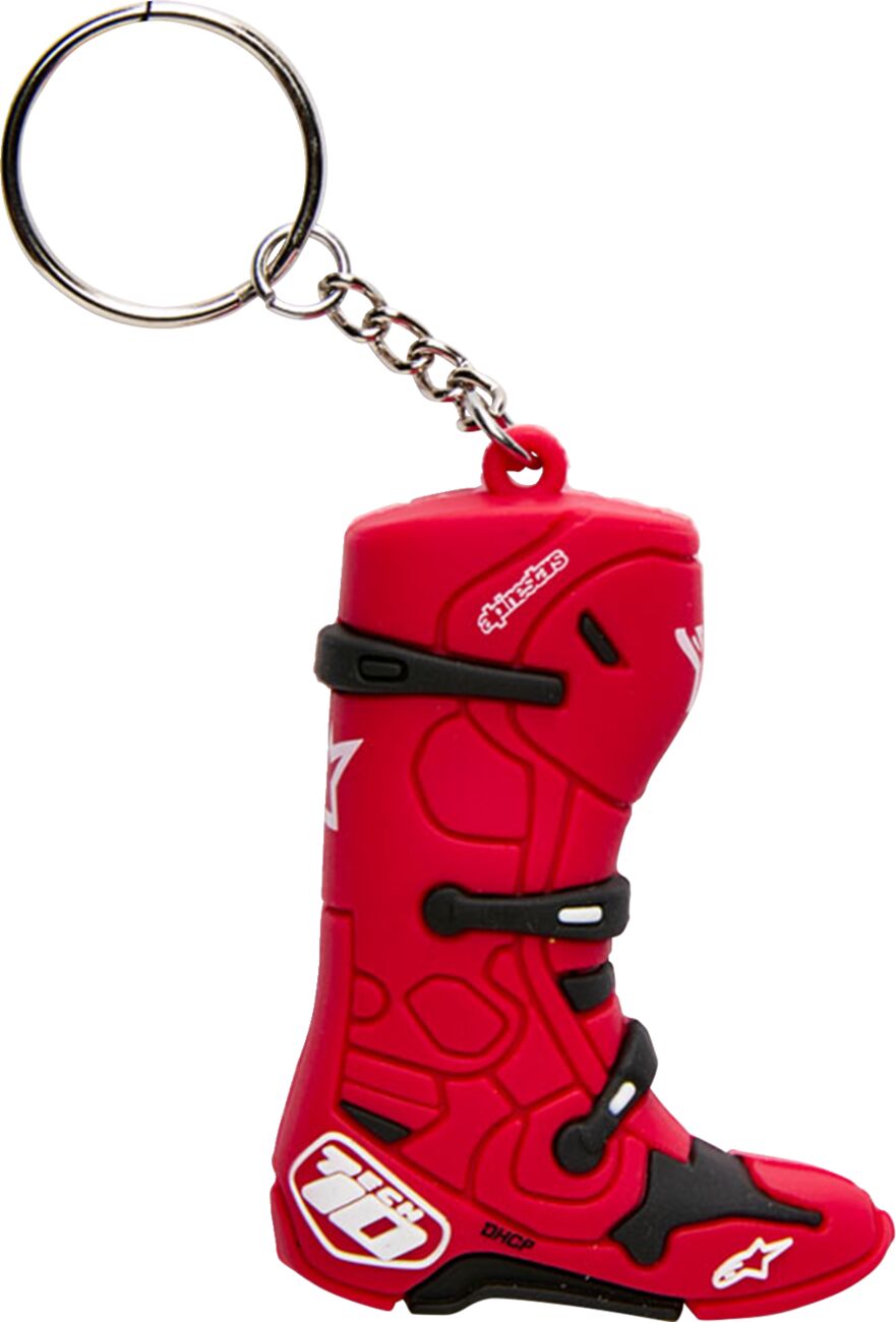 KEY FOB TECH 10 BOOT RED