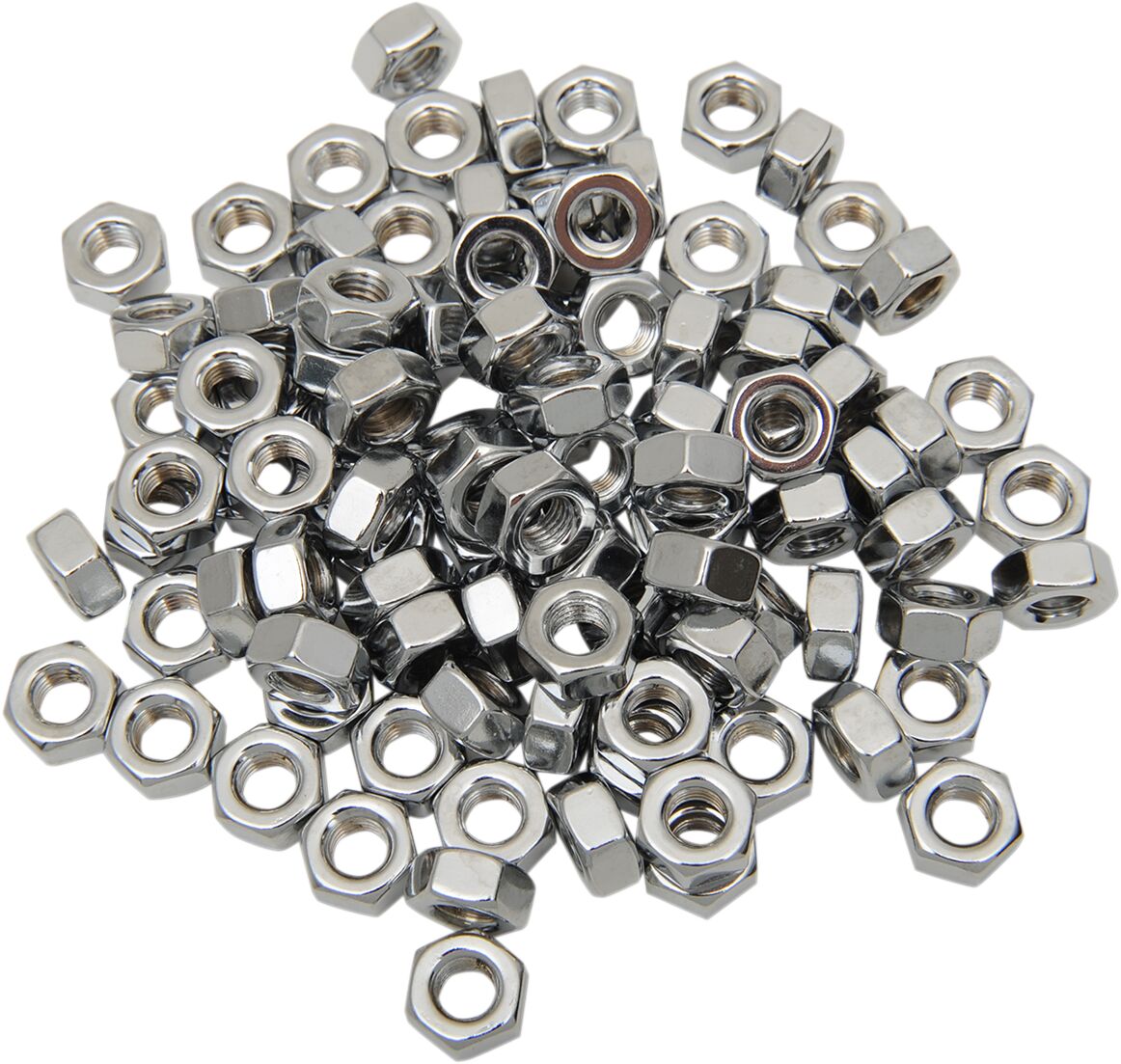 1/4-28 CHROME HEX NUT