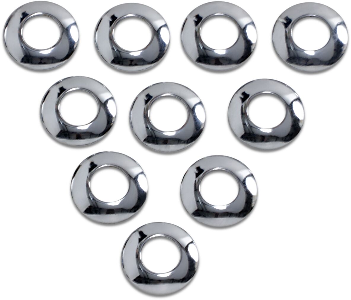 CHROME CUP WASHER 5/8 ID