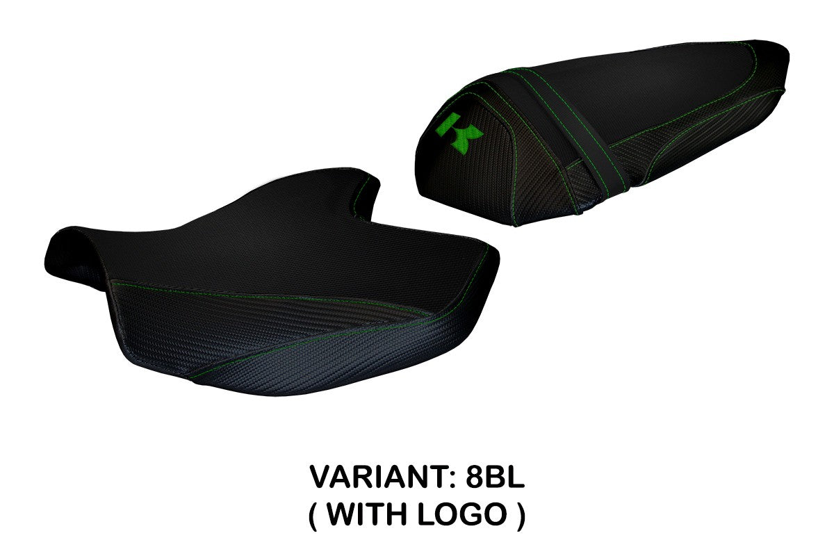 Seat cover compatible - Kawasaki Z 1000 2007 - 2009 - mod Amatrice 2