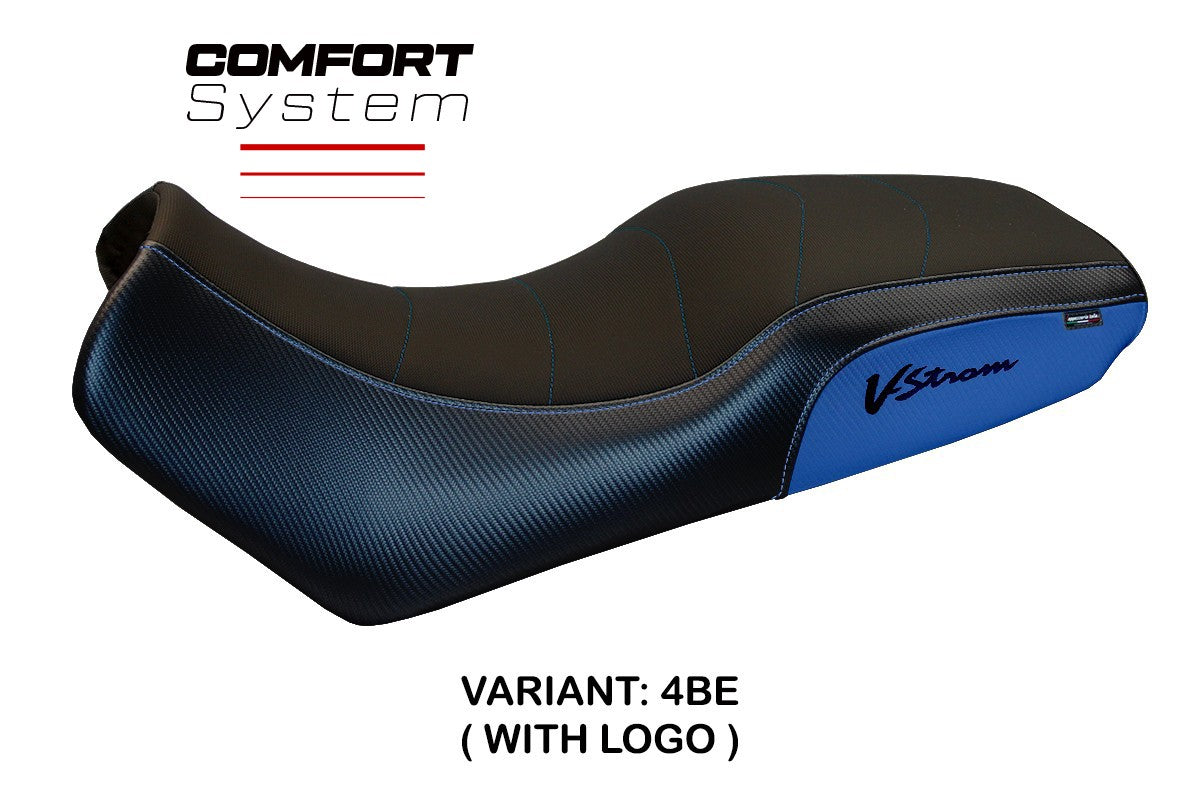 Seat cover compatible - Suzuki V-Strom 650 DL 2004 - 2011 - mod Melito Comfort System