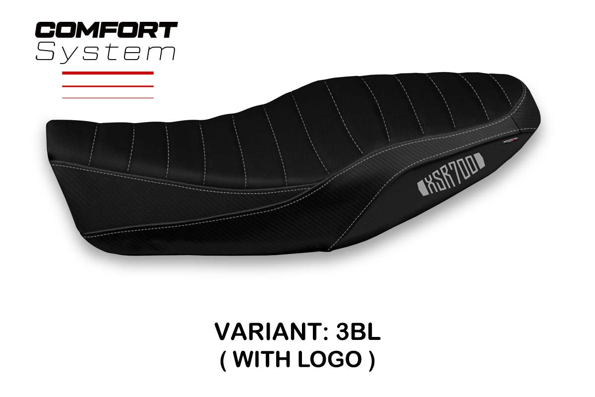 Seat cover compatible - Yamaha XSR 700 2016 - 2020 - mod Dagda Special Color Comfort System