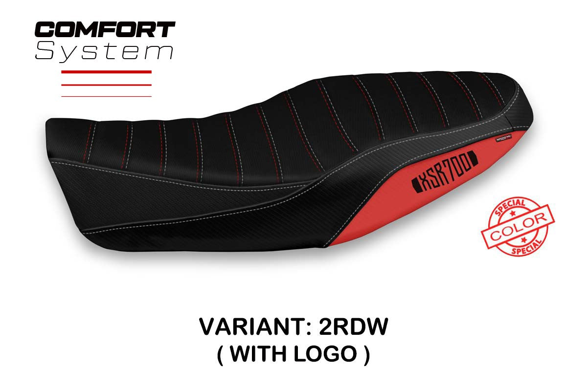 Seat cover compatible - Yamaha XSR 700 2016 - 2020 - mod Dagda Special Color Comfort System