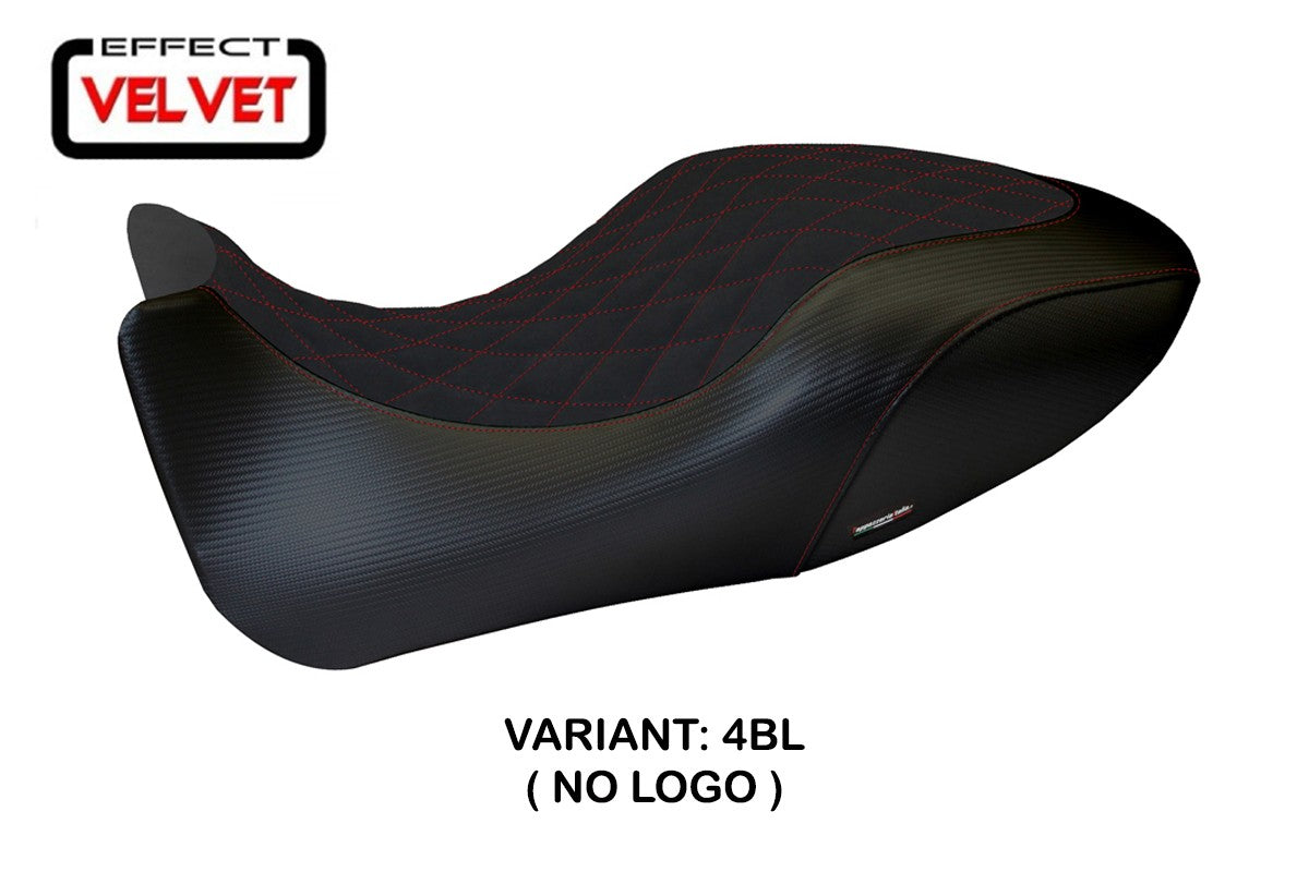 Seat cover compatible - Ducati Diavel 2011 - 2013 - mod Viano 1 Velvet