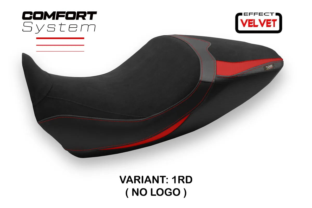 Seat cover compatible - Ducati Diavel 1260 2019 - 2022 - mod Saranda 1 Velvet Comfort System
