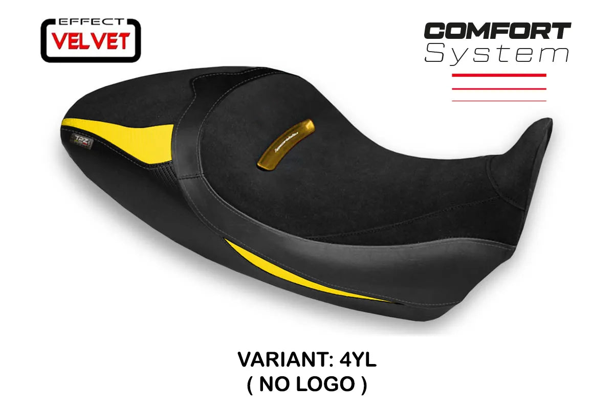 Seat cover compatible - Ducati Diavel 1260 S 2019 - 2022 - mod Costanza 1 Velvet Comfort System