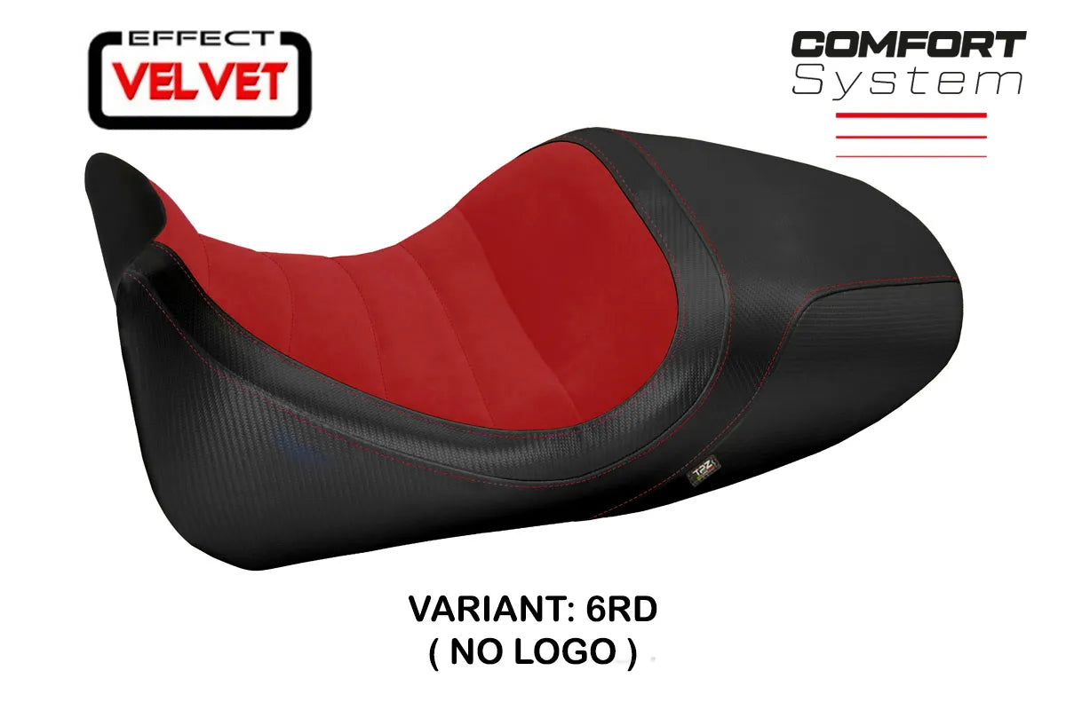Seat cover compatible - Ducati Diavel 2014 - 2018 - mod Imola 1 Velvet Comfort System
