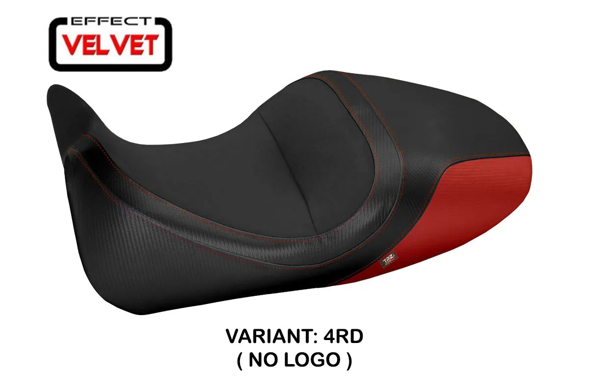 Seat cover compatible - Ducati Diavel 2014 - 2018 - mod Imola 1 Velvet