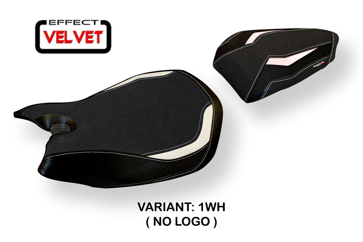 Seat cover compatible - Ducati Panigale 1199 2011 - 2015 - mod Jarvan Velvet