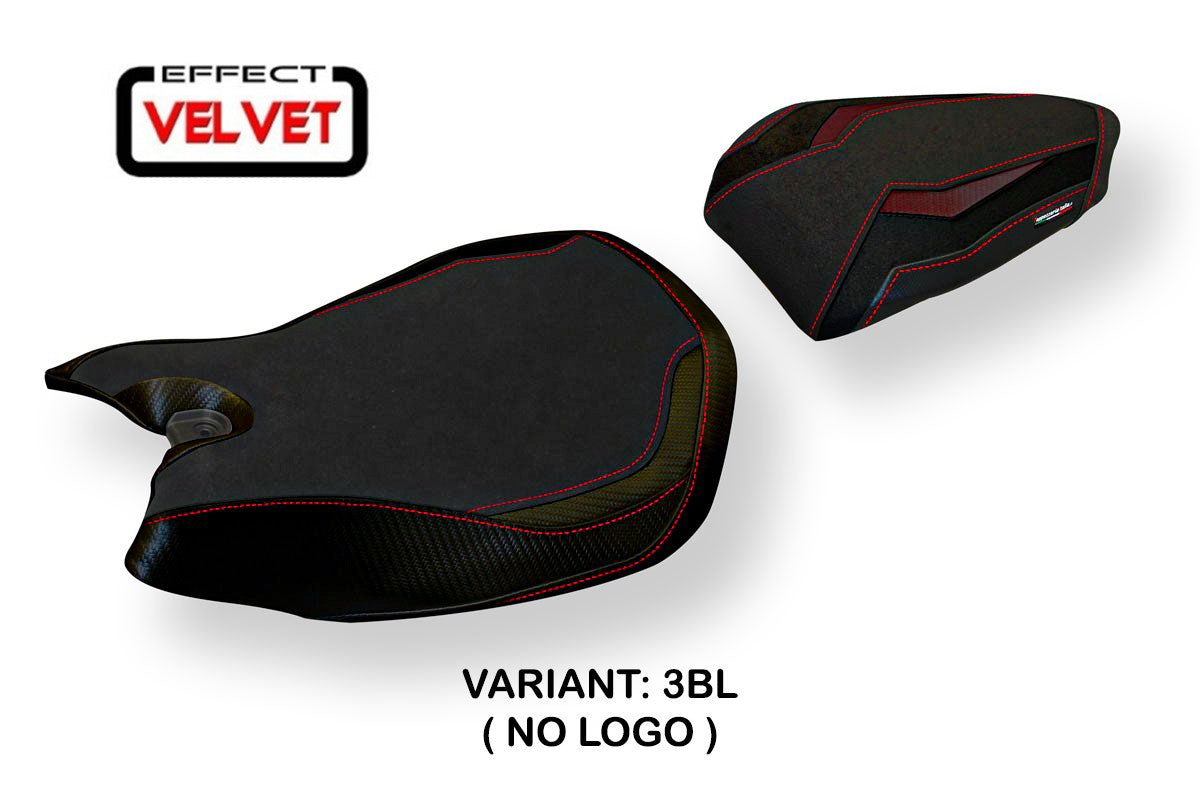 Seat cover compatible - Ducati Panigale 1199 2011 - 2015 - mod Jarvan Velvet