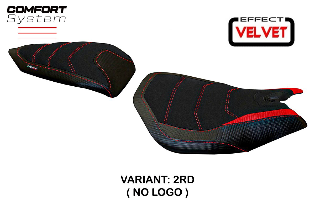 Seat cover compatible - Ducati Panigale 1199 2011 - 2015 - mod Leiden Velvet Comfort System