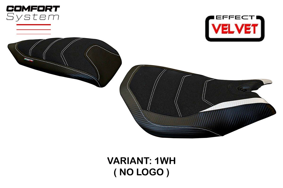 Seat cover compatible - Ducati Panigale 1199 2011 - 2015 - mod Leiden Velvet Comfort System