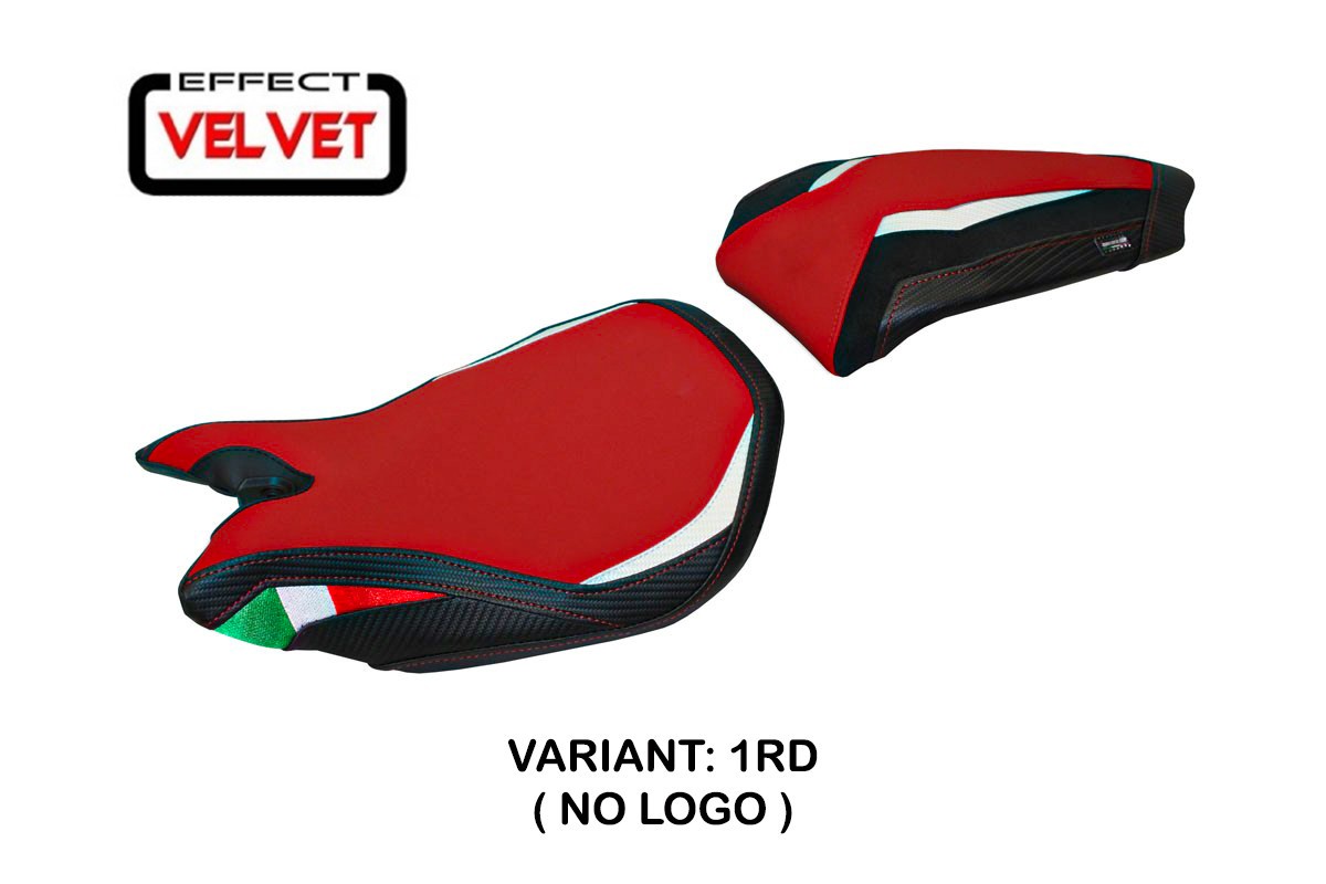 Seat cover compatible - Ducati Panigale 1199 2011 - 2015 - mod Paris Velvet