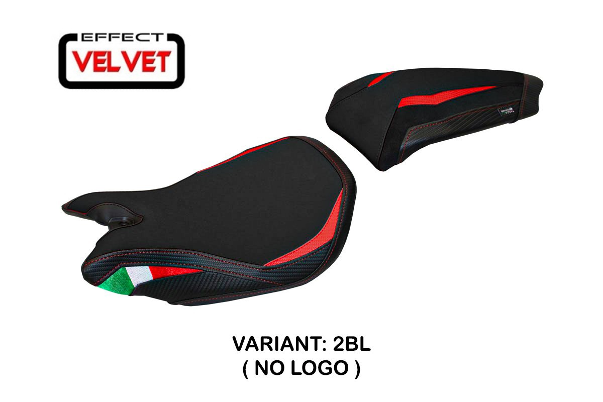 Seat cover compatible - Ducati Panigale 1199 2011 - 2015 - mod Paris Velvet