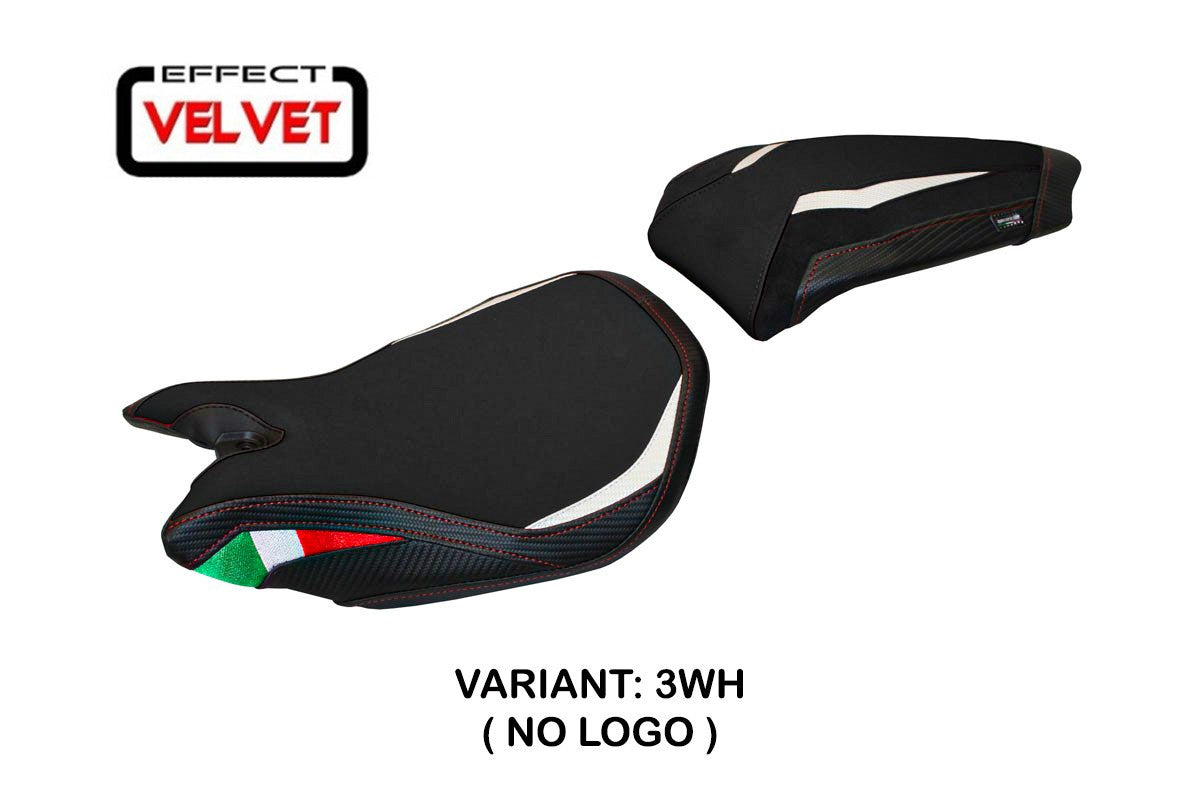 Seat cover compatible - Ducati Panigale 1199 2011 - 2015 - mod Paris Velvet