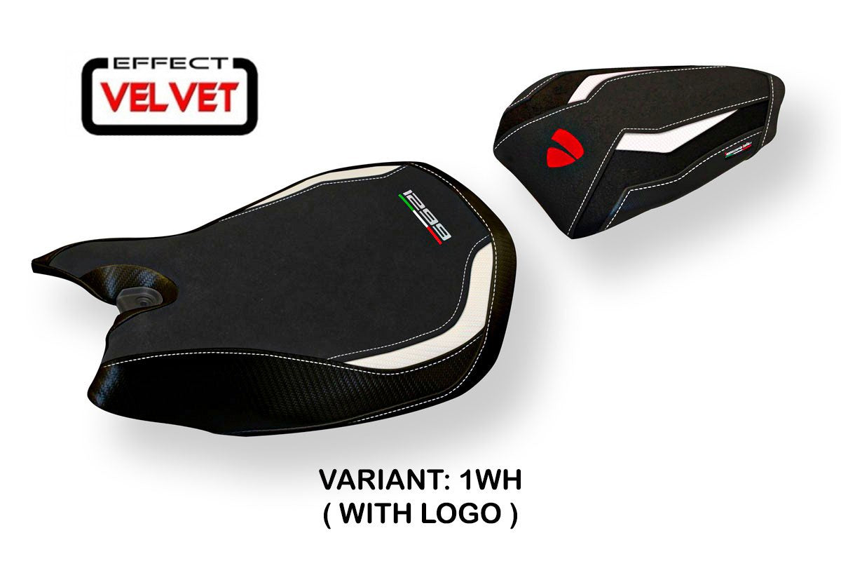 Seat cover compatible - Ducati Panigale 1299 2015 - 2018 - mod Jarvan Velvet