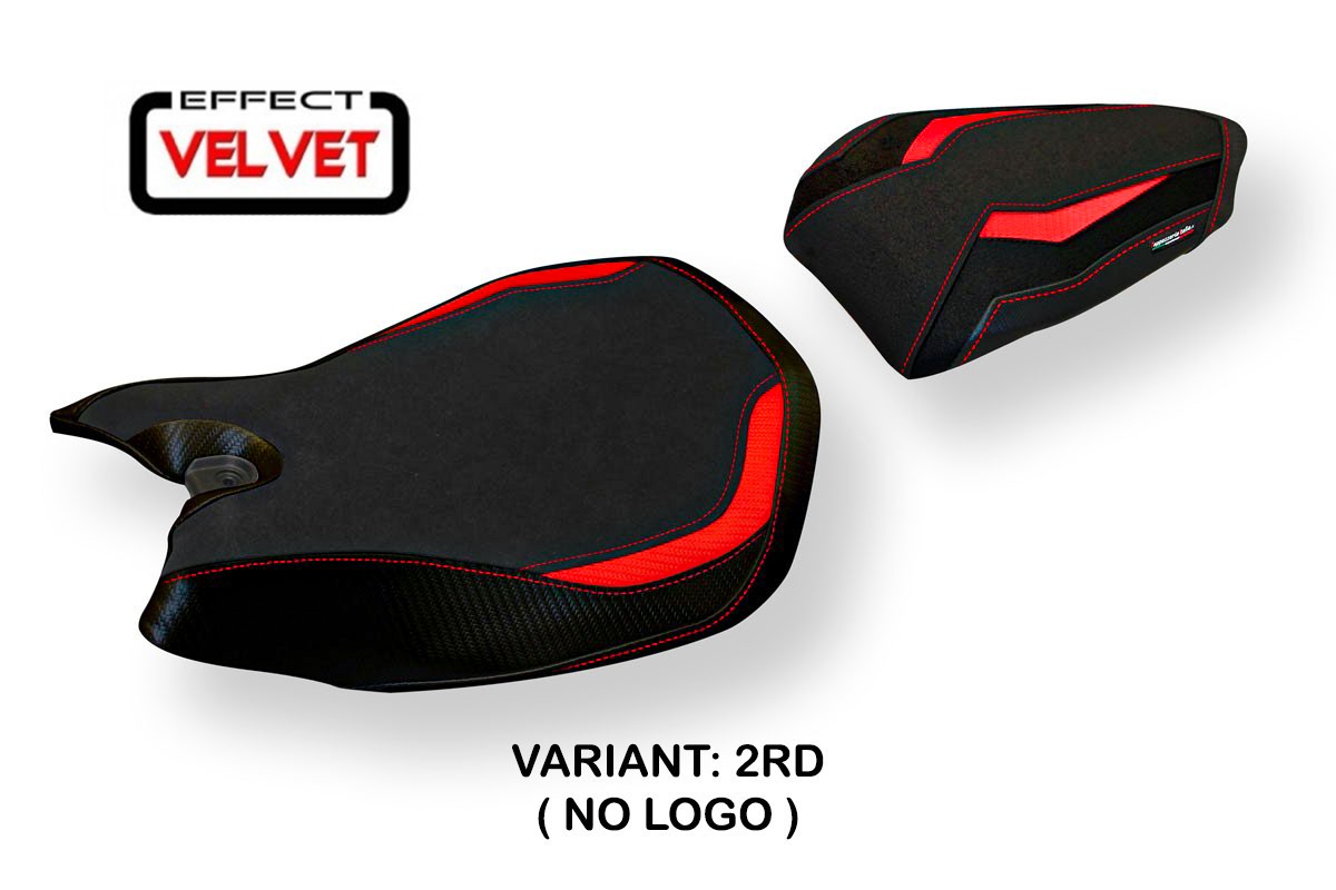 Seat cover compatible - Ducati Panigale 1299 2015 - 2018 - mod Jarvan Velvet