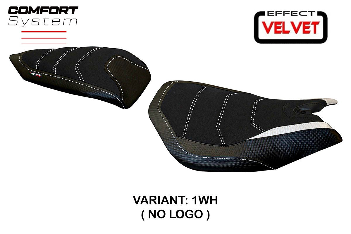 Seat cover compatible - Ducati Panigale 1299 2015 - 2018 - mod Leiden Velvet Comfort System