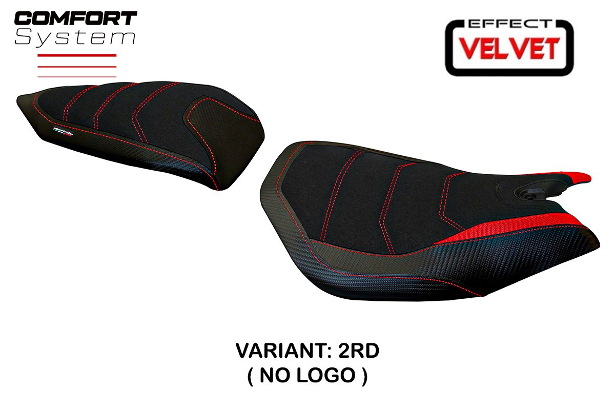 Seat cover compatible - Ducati Panigale 1299 2015 - 2018 - mod Leiden Velvet Comfort System