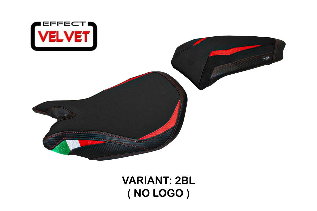Seat cover compatible - Ducati Panigale 1299 2015 - 2018 - mod Paris Velvet