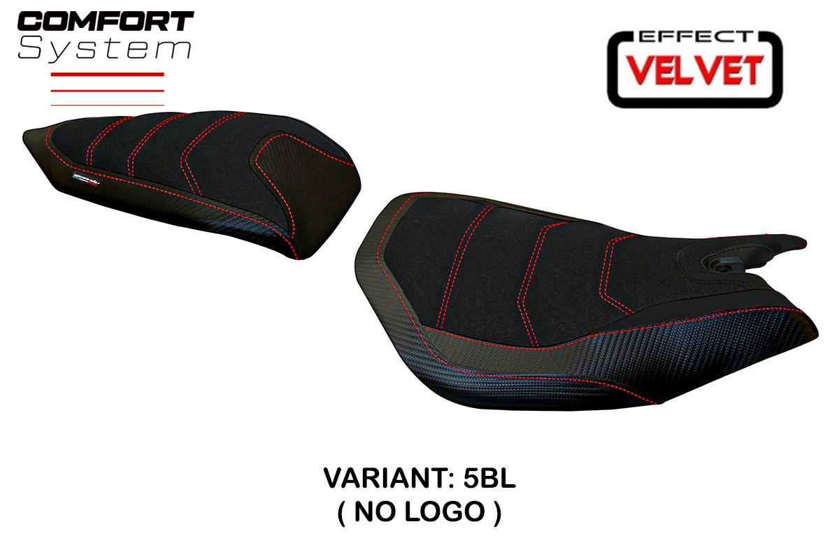 Seat cover compatible - Ducati Panigale 899 2013 - 2015 - mod Leiden Velvet Comfort System
