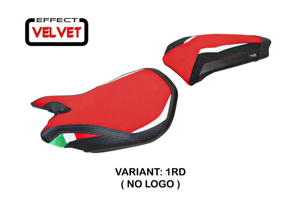 Seat cover compatible - Ducati Panigale 899 2013 - 2015 - mod Paris Velvet