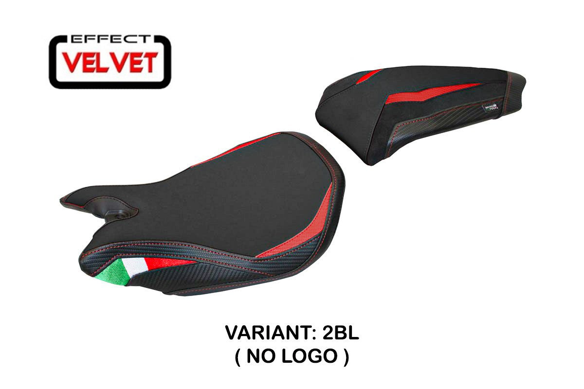 Seat cover compatible - Ducati Panigale 899 2013 - 2015 - mod Paris Velvet