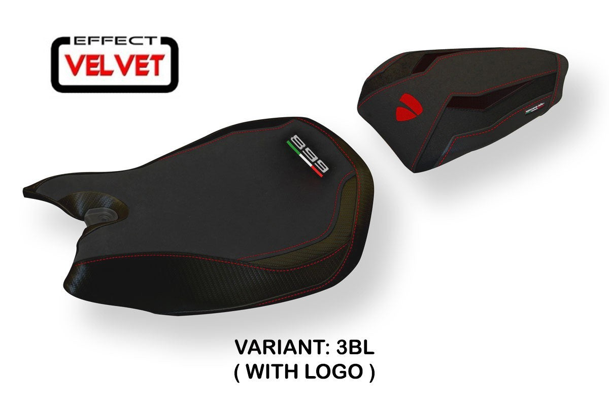 Seat cover compatible - Ducati Panigale 899 2013 - 2015 - mod Seul Velvet