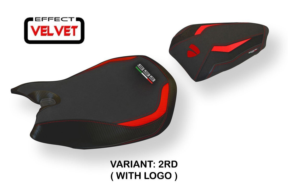 Seat cover compatible - Ducati Panigale 899 2013 - 2015 - mod Seul Velvet