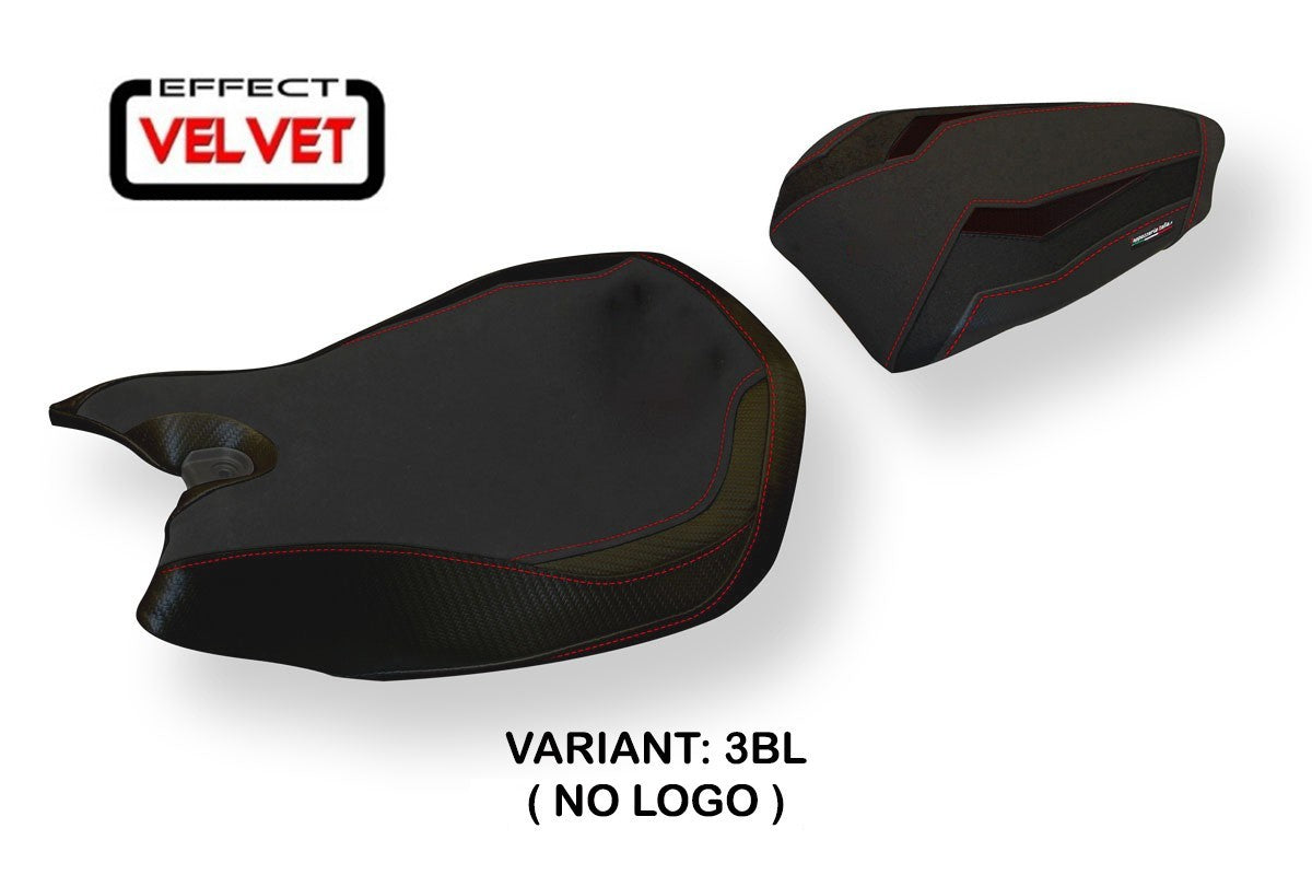 Seat cover compatible - Ducati Panigale 899 2013 - 2015 - mod Seul Velvet