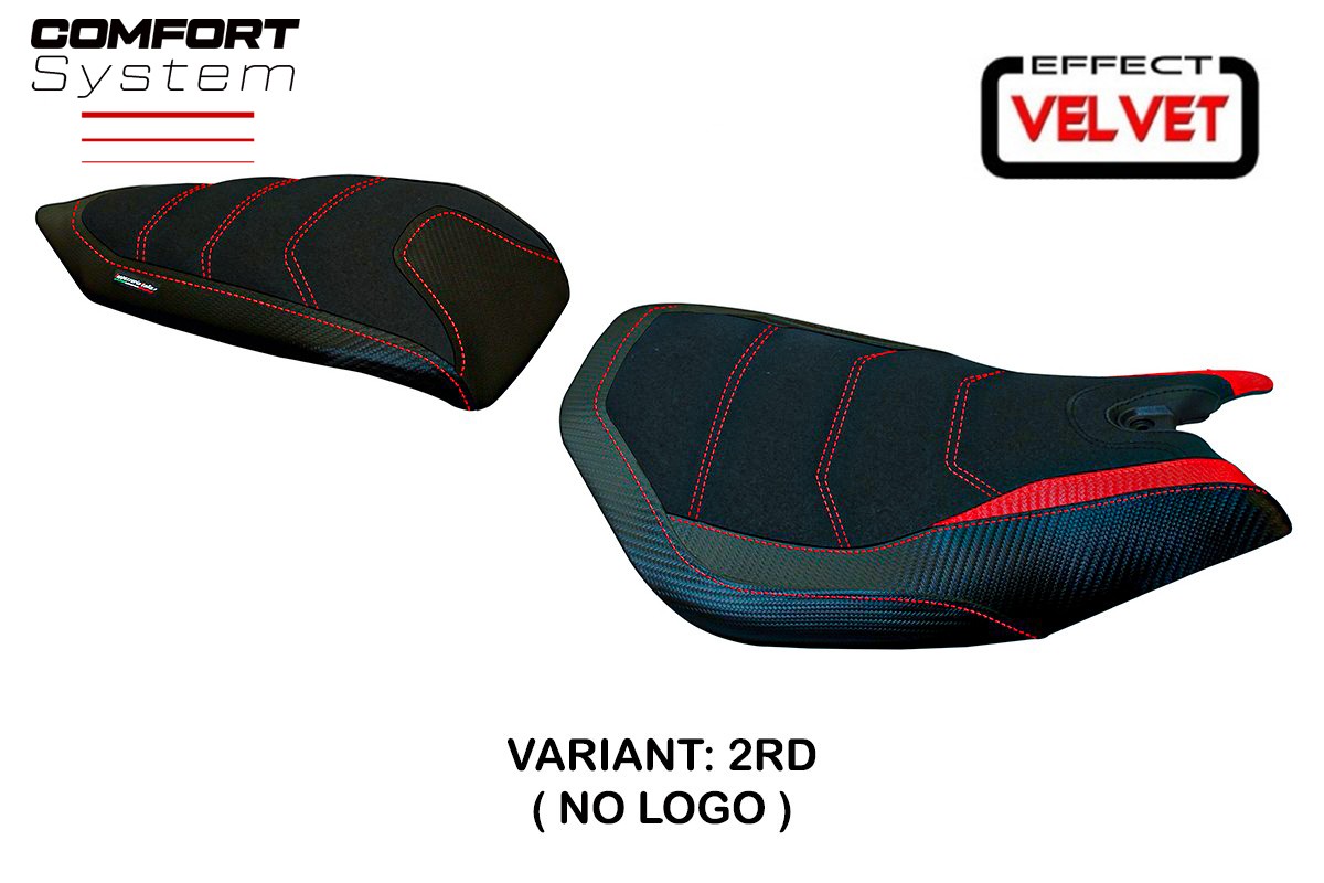 Seat cover compatible - Ducati Panigale 959 2016 - 2018 - mod Leiden Velvet Comfort System