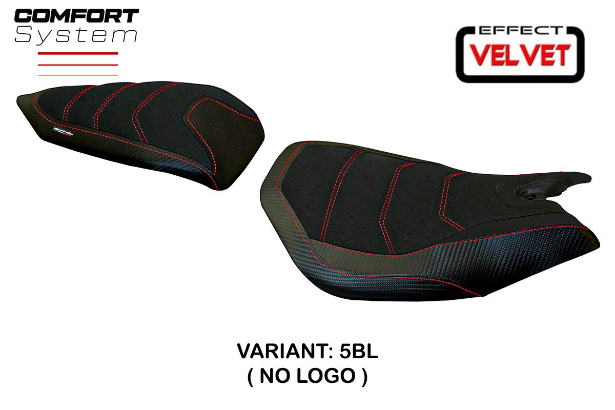 Seat cover compatible - Ducati Panigale 959 2016 - 2018 - mod Leiden Velvet Comfort System