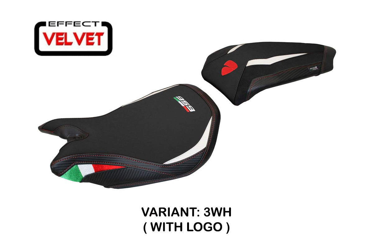 Seat cover compatible - Ducati Panigale 959 2016 - 2018 - mod Paris Velvet