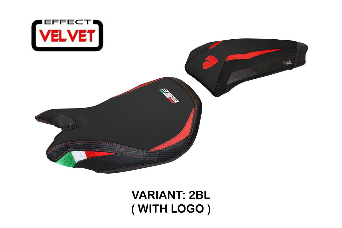 Seat cover compatible - Ducati Panigale 959 2016 - 2018 - mod Paris Velvet