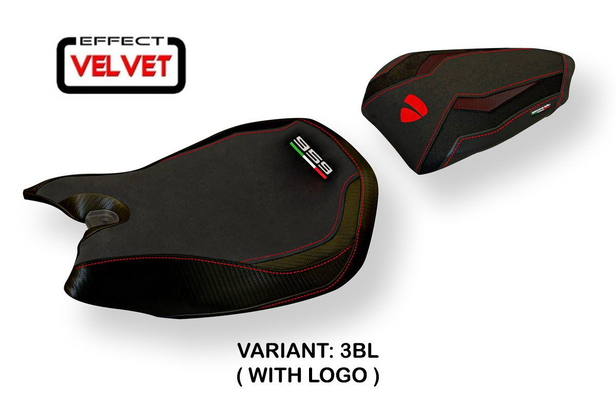 Seat cover compatible - Ducati Panigale Ducati Panigale 959 2016 - 2018 - mod Seul Velvet
