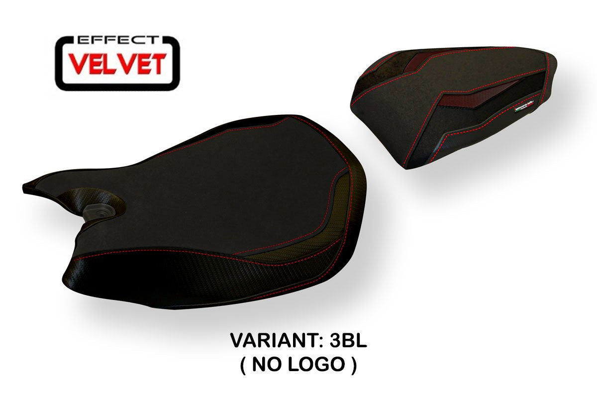 Seat cover compatible - Ducati Panigale Ducati Panigale 959 2016 - 2018 - mod Seul Velvet