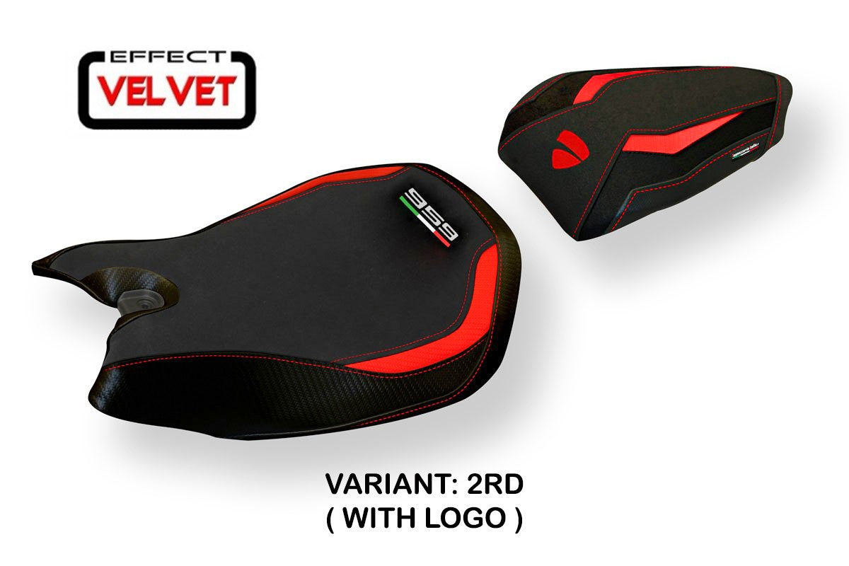 Seat cover compatible - Ducati Panigale Ducati Panigale 959 2016 - 2018 - mod Seul Velvet