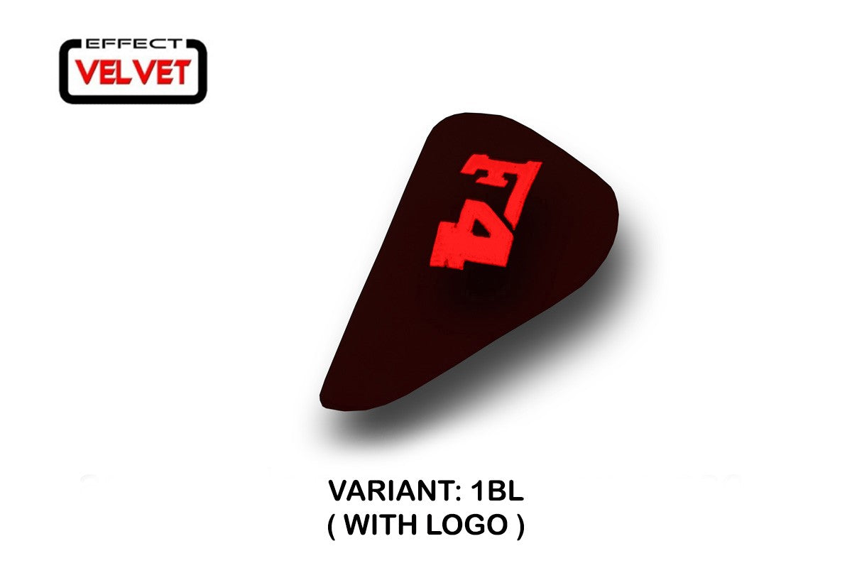 Seat cover compatible - MV Agusta F4 1999 - 2009 - mod Ettore Velvet