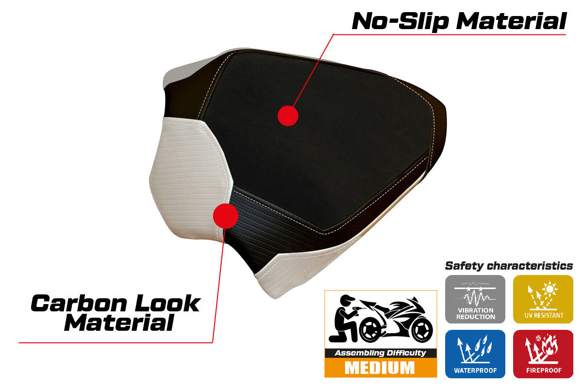 Seat cover compatible - Ducati Panigale V4 2018 - 2024 - mod Cancun 2