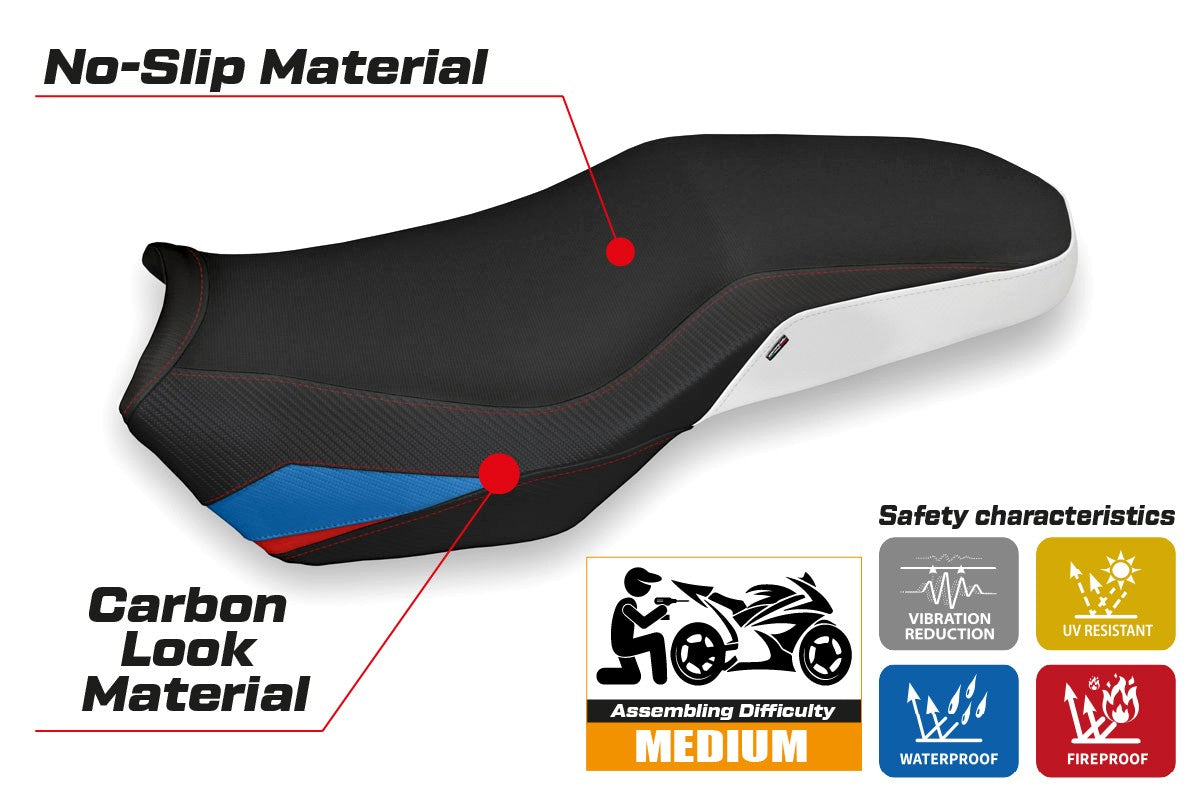 Seat cover compatible - BMW F 750-800-850 GS 2018-2025 - mod Marsh 2