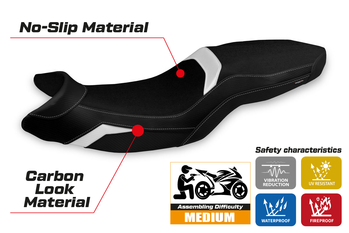 Seat cover compatible - BMW F 900 XR 2019-2025 - mod Arima